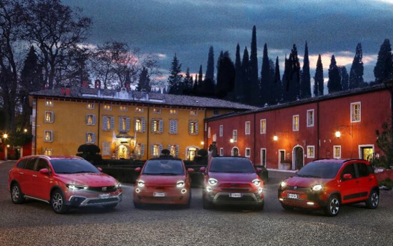 Fiat, tutta la gamma è (RED)