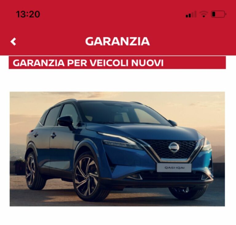 Nuovo Nissan Qashqai a portata di app