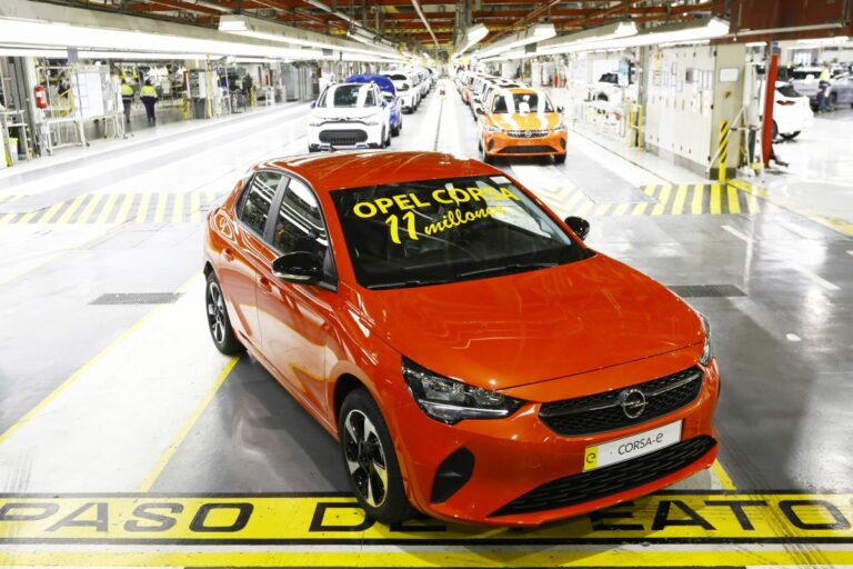 A Saragozza prodotta la 11milionesima Opel Corsa dal 1982