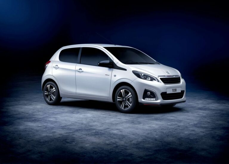 Esce di scena la Peugeot 108