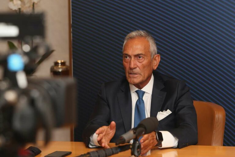 Gravina: “Spareggi mondiali? Sono sereno, ho fiducia in Mancini”