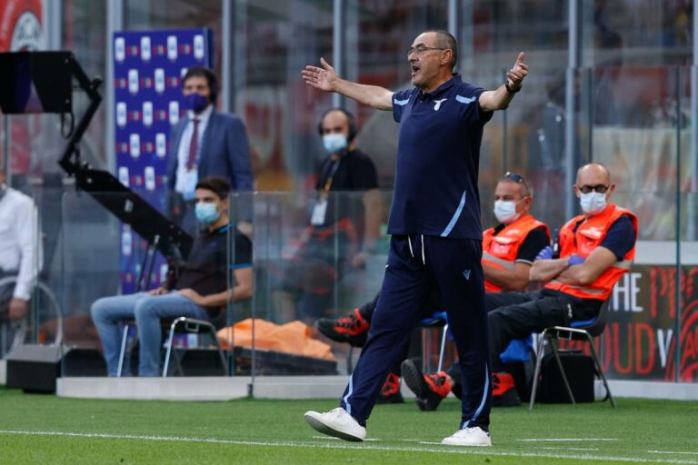 Sarri verso Milan-Lazio: “Coppa Italia antisportiva”