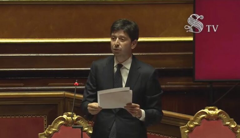 Covid, Speranza: “Con 133milioni di dosi, abbiamo copertura al 91%”