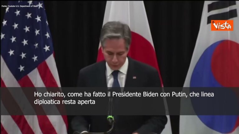 Blinken: “Se Russia attacca Ucraina nostra risposta sarà rapida e severa”