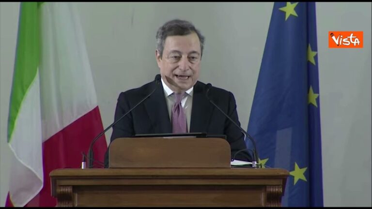 Caro Bollette, Draghi: “Prepariamo intervento di ampia portata”