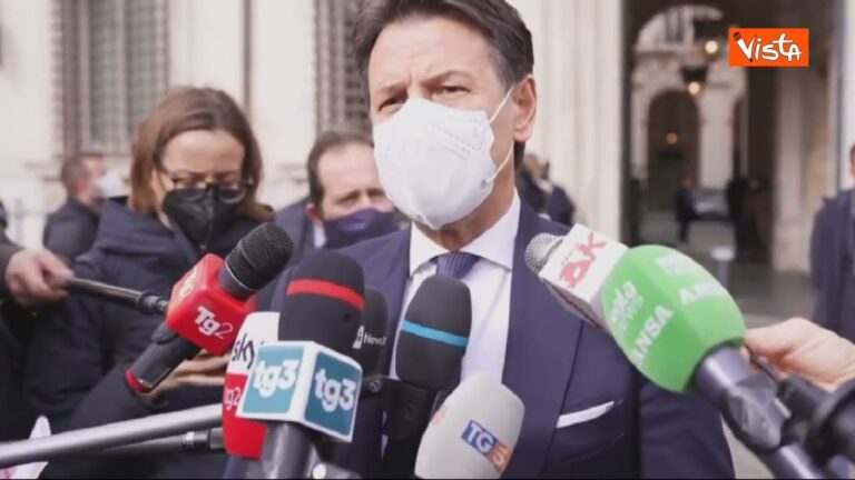 Conte incontra Draghi a Palazzo Chigi: “Qui per rilanciare azione Governo. M5S compatto”