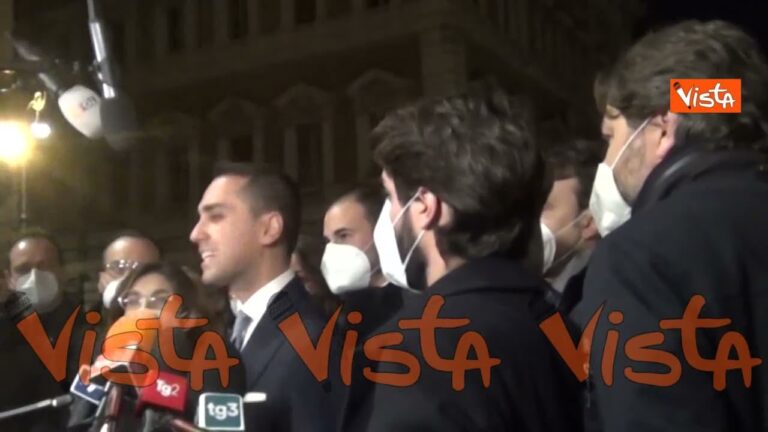 Di Maio: “Draghi resti a Chigi. Aprire riflessione politica in Movimento 5 Stelle”