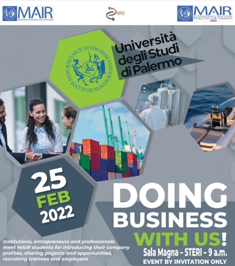Dalla Sicilia a Dubai, i corsi Unipa premiati dal business internazionale | CLICCA PER IL VIDEO