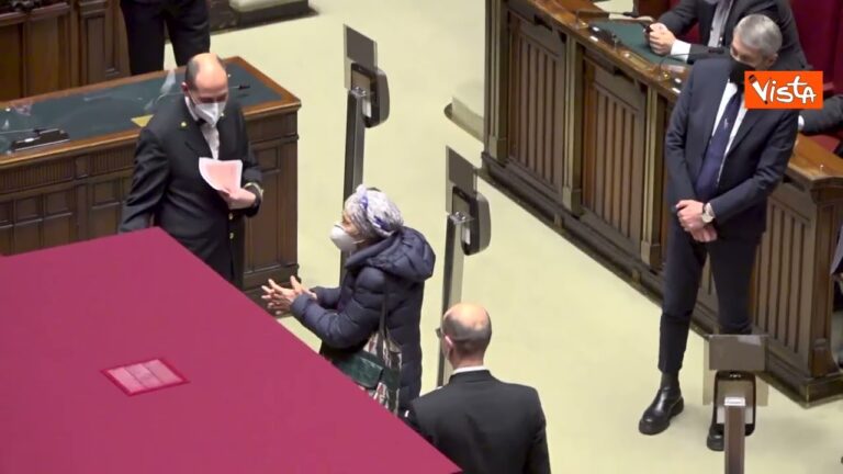 Elezione Quirinale, l’ottava votazione in aula alla Camera. Le immagini