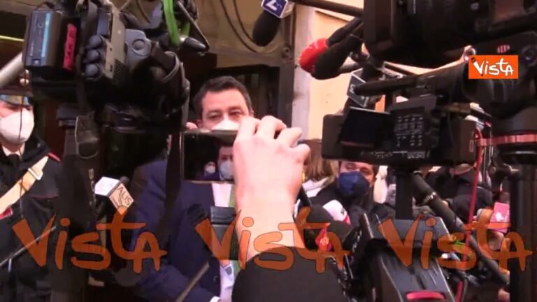 Elezione Quirinale, Salvini: “Chiediamo sforzo a Mattarella. Non è soluzione di ripiego”