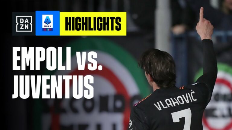 Empoli-Juventus 2-3 (VIDEO)