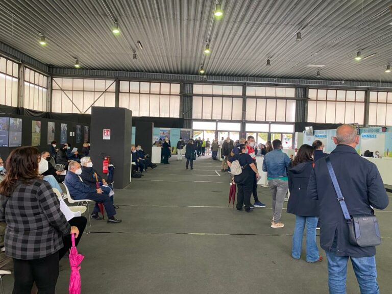 Vaccini, ritorna l’open day all’hub Fiera di Palermo