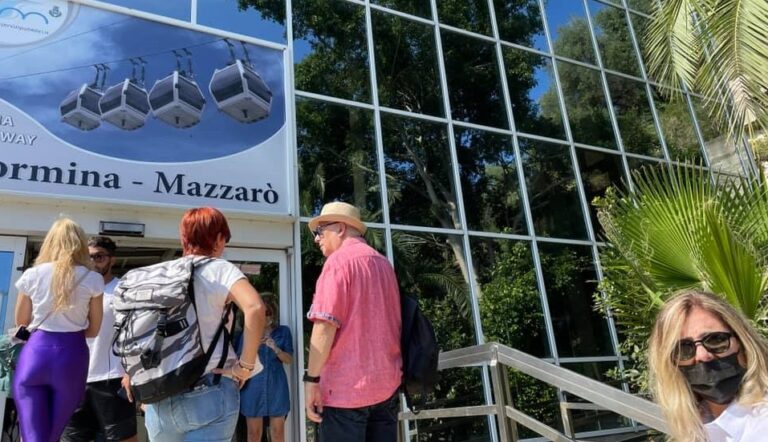 Funivia Taormina: per la riapertura a Pasqua è corsa contro il tempo