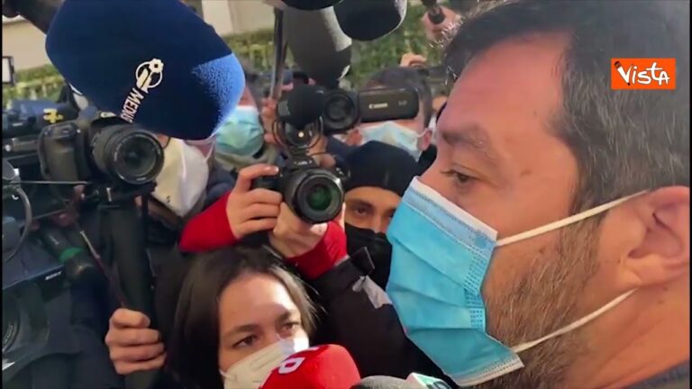 Salvini: “Non rispondo agli attacchi”