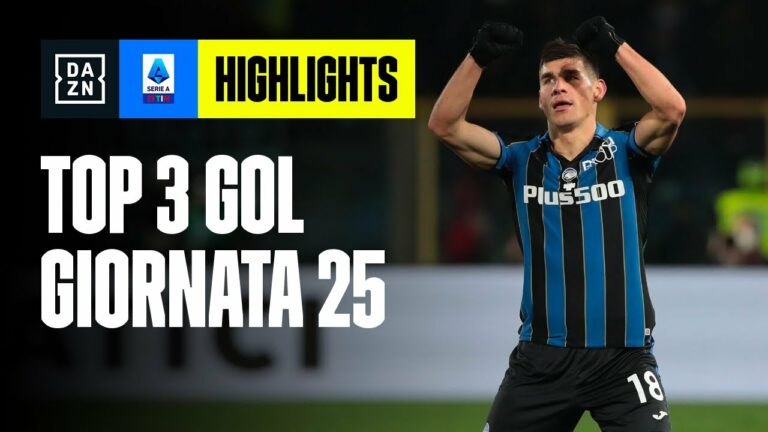 Serie A: Top 3 Gol della 25ª giornata (VIDEO) Serie A: Top 3 Gol della 25ª giornata (VIDEO)