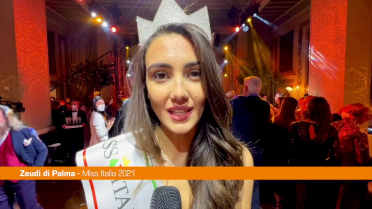 Zeudi Di Palma è Miss Italia: “Dedico questa vittoria a mia madre”