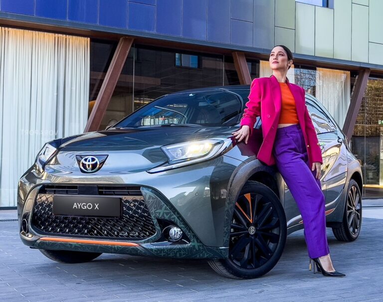Lodovica Comello ambassador di nuova Toyota Aygo X