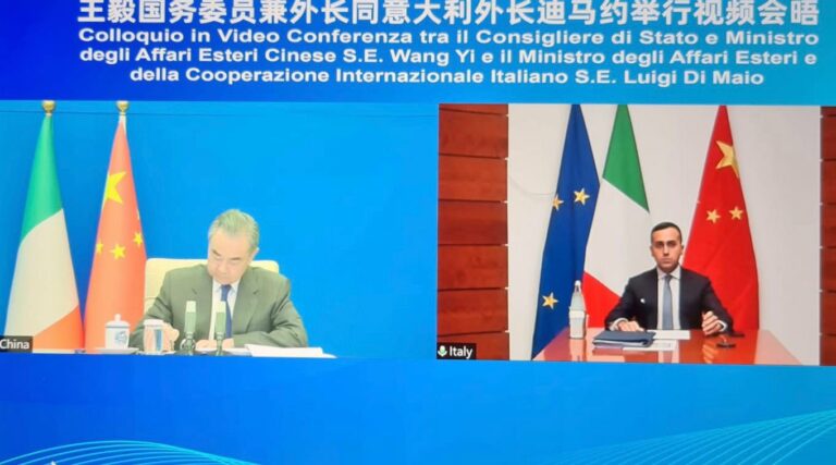 Ucraina, Di Maio: “Con la Cina sforzi congiunti per la pace”