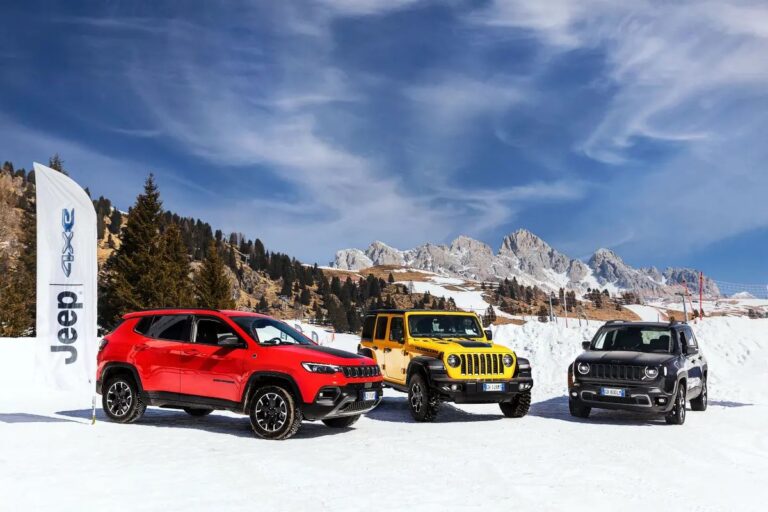 La gamma Jeep 4xe protagonista di Xmasters Winter Edition