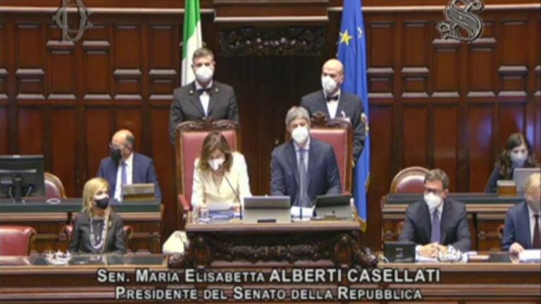 Casellati: “In Ucraina una guerra insensata”