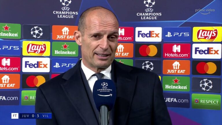 Allegri: “Juve sfortunata, non è un fallimento” (VIDEO) Allegri: “Juve sfortunata, non è un fallimento” (VIDEO)