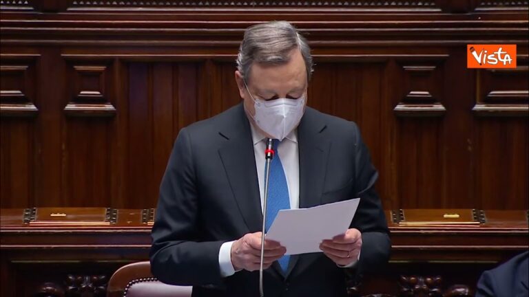 Draghi: “Italia ammira coraggio Zelensky” Draghi: “Italia ammira coraggio Zelensky”