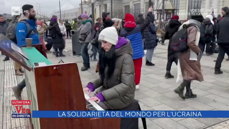La solidarietà del mondo per l’Ucraina (VIDEO)