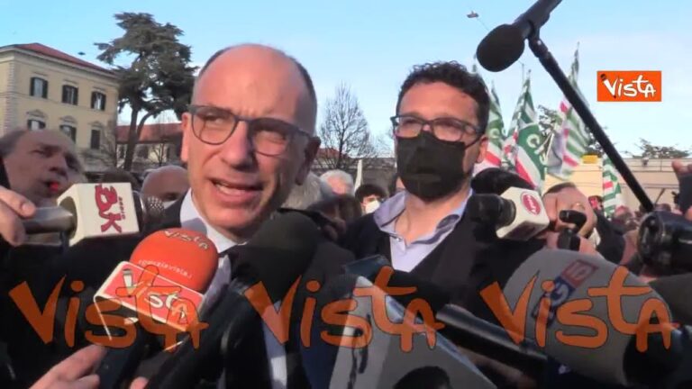 Letta: “Follia di Putin se pensa che la democrazia sia debole”