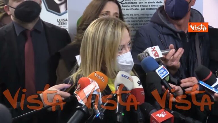 Meloni: “Salvini in Polonia? Chiunque faccia qualcosa fa bene”