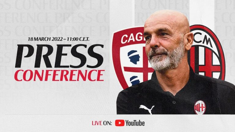 Milan, Pioli: “A Cagliari è una finale” (VIDEO) Milan, Pioli: “A Cagliari è una finale” (VIDEO)