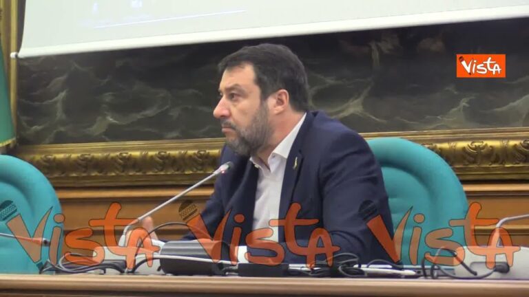 Salvini: “Io pro-Putin? La guerra cambia tutto”