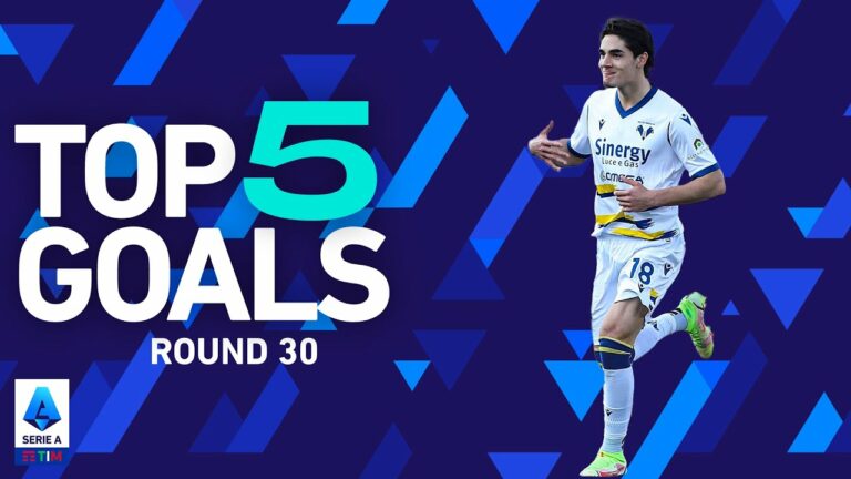 Top 5 gol: 30^ giornata Serie A (VIDEO) Top 5 gol: 30^ giornata Serie A (VIDEO)