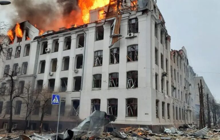 UCRAINA SOTTO ASSEDIO: COLPITO UN ASILO
