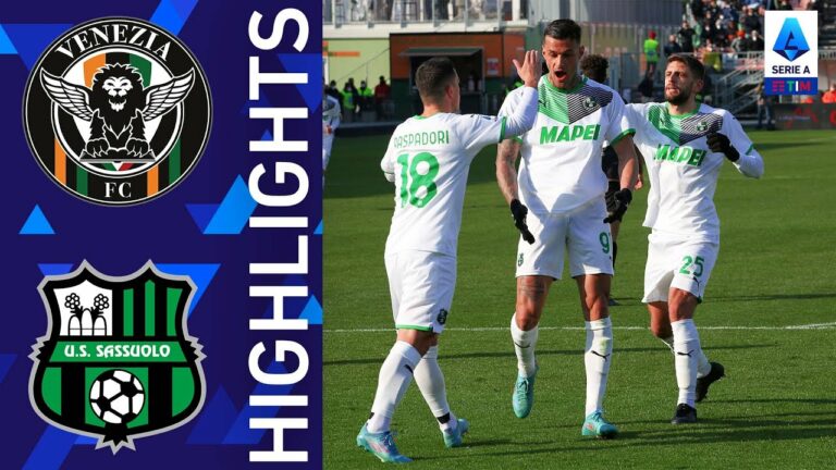 Venezia-Sassuolo 1-4 (VIDEO)