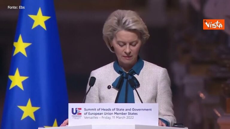 Von der Leyen: “Il futuro si sta scrivendo adesso”