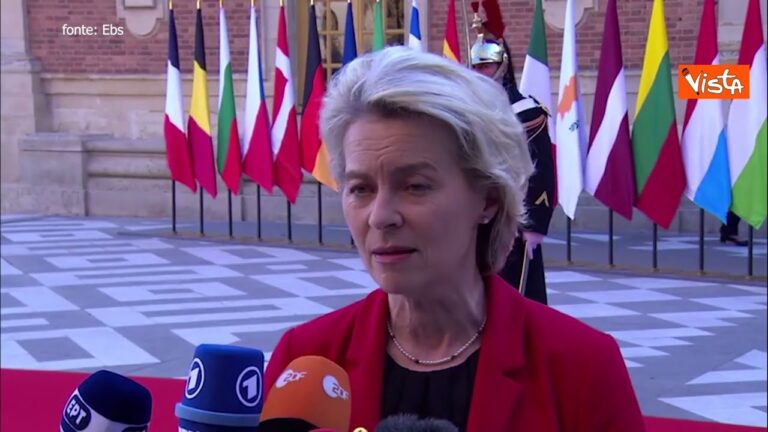 Von der Leyen: “Ripensare a difesa ed energia in Europa”