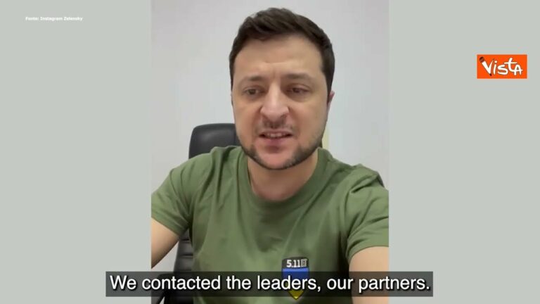 Zelensky: “L’Europa deve svegliarsi”