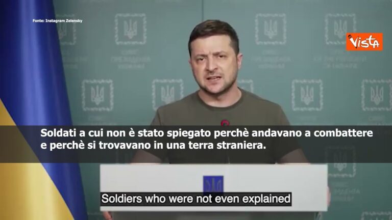 Zelensky: “Uccisi quasi diecimila soldati Russi”