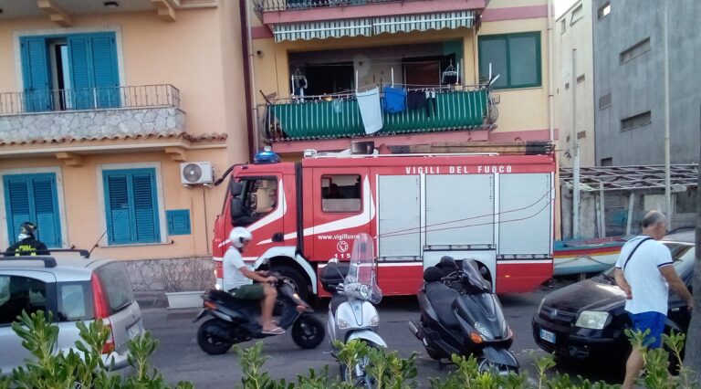 Sospetta fuga di gas a Mazzeo: intervengono i VF