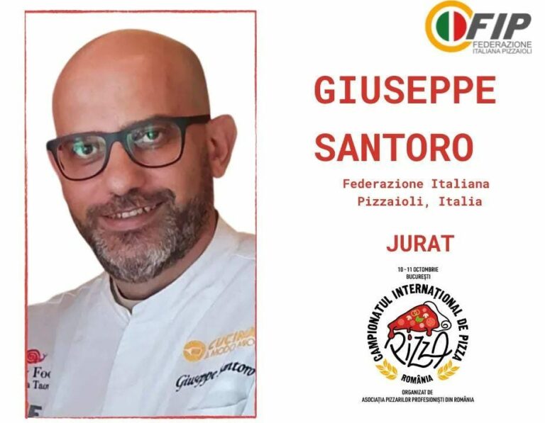 Mondiali di Pizza in Romania: Giuseppe Santoro in giuria Mondiali di Pizza in Romania: Giuseppe Santoro in giuria