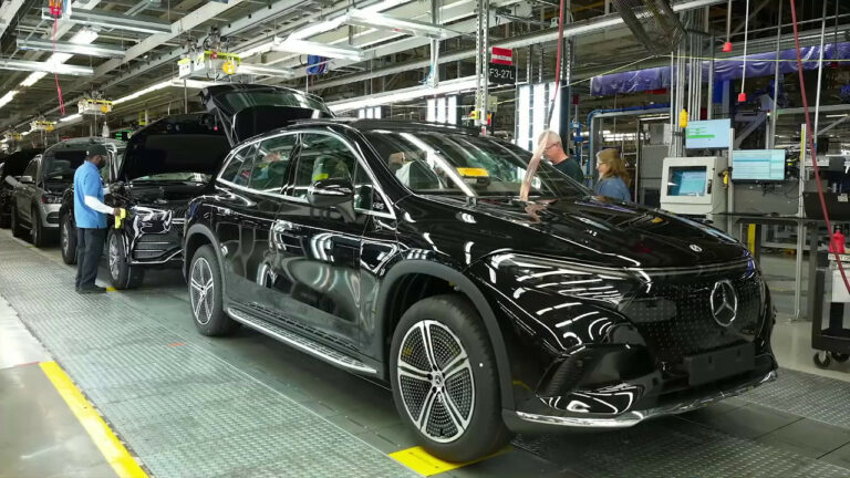In Alabama la produzione del nuovo Suv Mercedes EQS