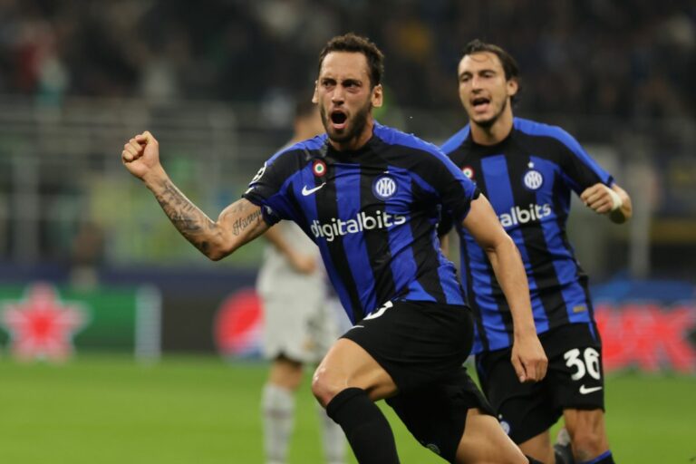 Inter senza Calhanoglu in Champions Inter senza Calhanoglu in Champions