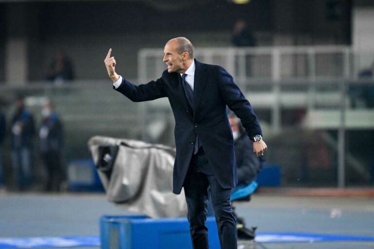 Crisi Juve, Allegri: “Da questo momento se ne esce tutti insieme”