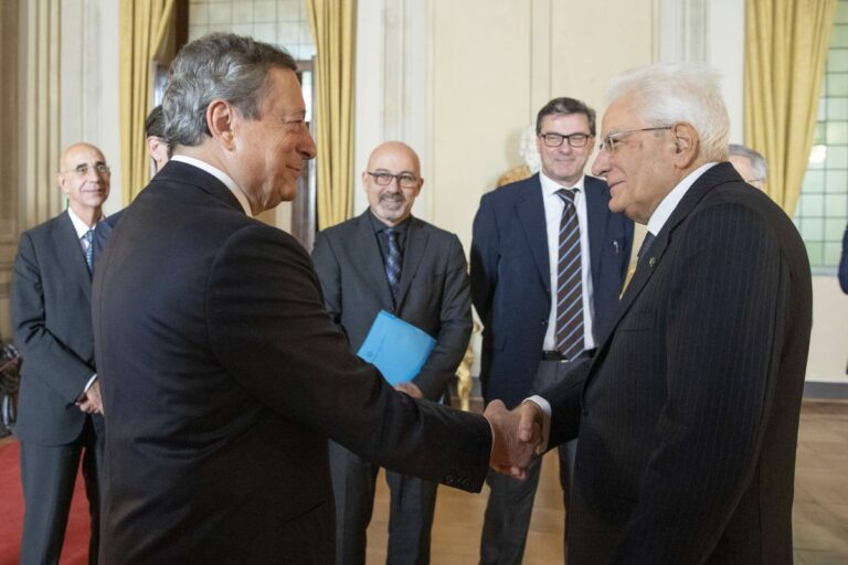 Mattarella ringrazia Draghi e ministri: “Ottenuti lusinghieri risultati”