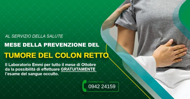 Tumore al colon retto: Laboratorio Analisi Emmi in prima linea per la prevenzione