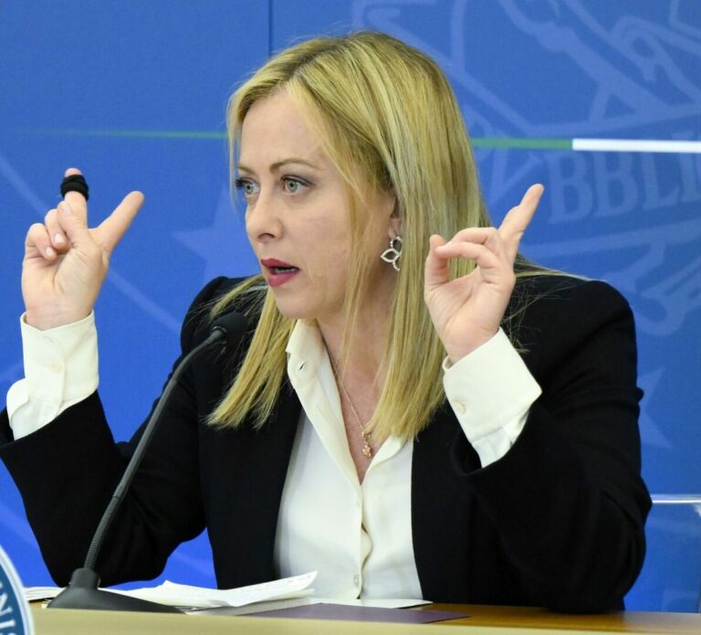 Meloni: “L’Italia ha triplicato l’impegno finanziario per il clima”