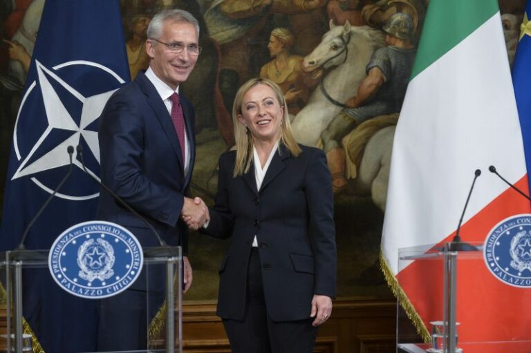 Nato, Meloni vede Stoltenberg: “Italia nazione seria e leale” Nato, Meloni vede Stoltenberg: “Italia nazione seria e leale”