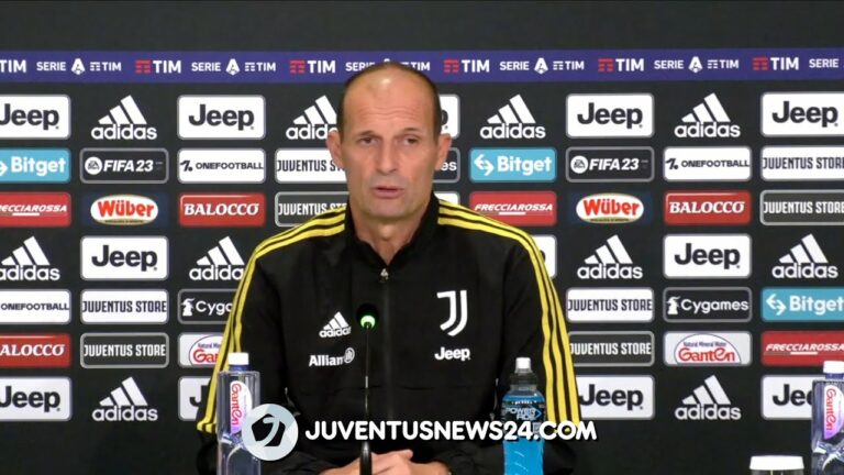 Allegri: “Stavolta dobbiamo battere l’Inter” (VIDEO)