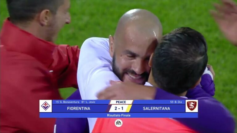 Fiorentina-Salernitana 2-1 (VIDEO)