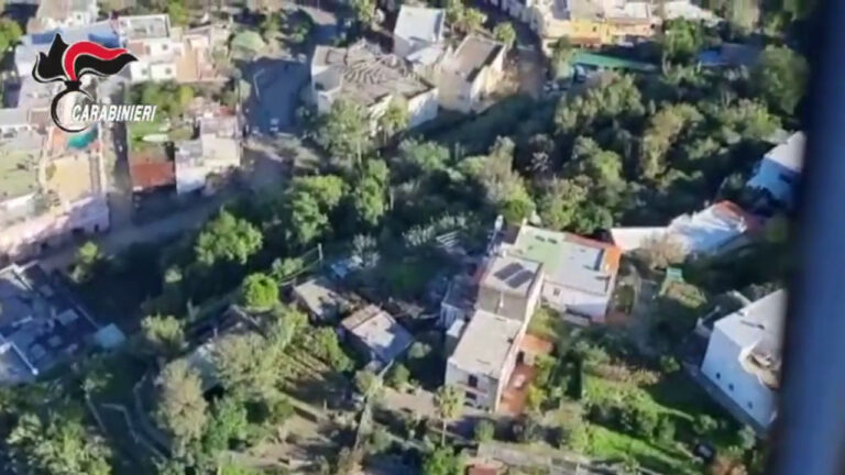 Frana a Ischia, le immagini dall’alto (VIDEO)
